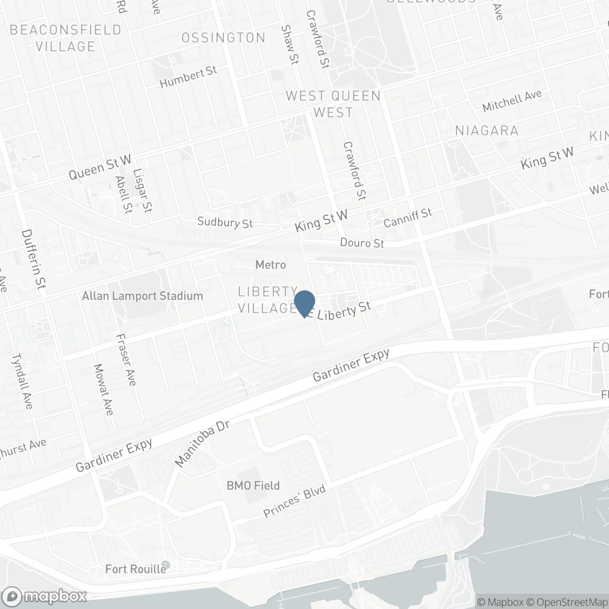 1418 - 150 EAST LIBERTY STREET, Toronto, Ontario M6K 3R5